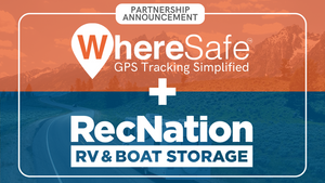 RecNation RV & Boat Storage Links Up with WhereSafe GPS To Further Secure Client Assets