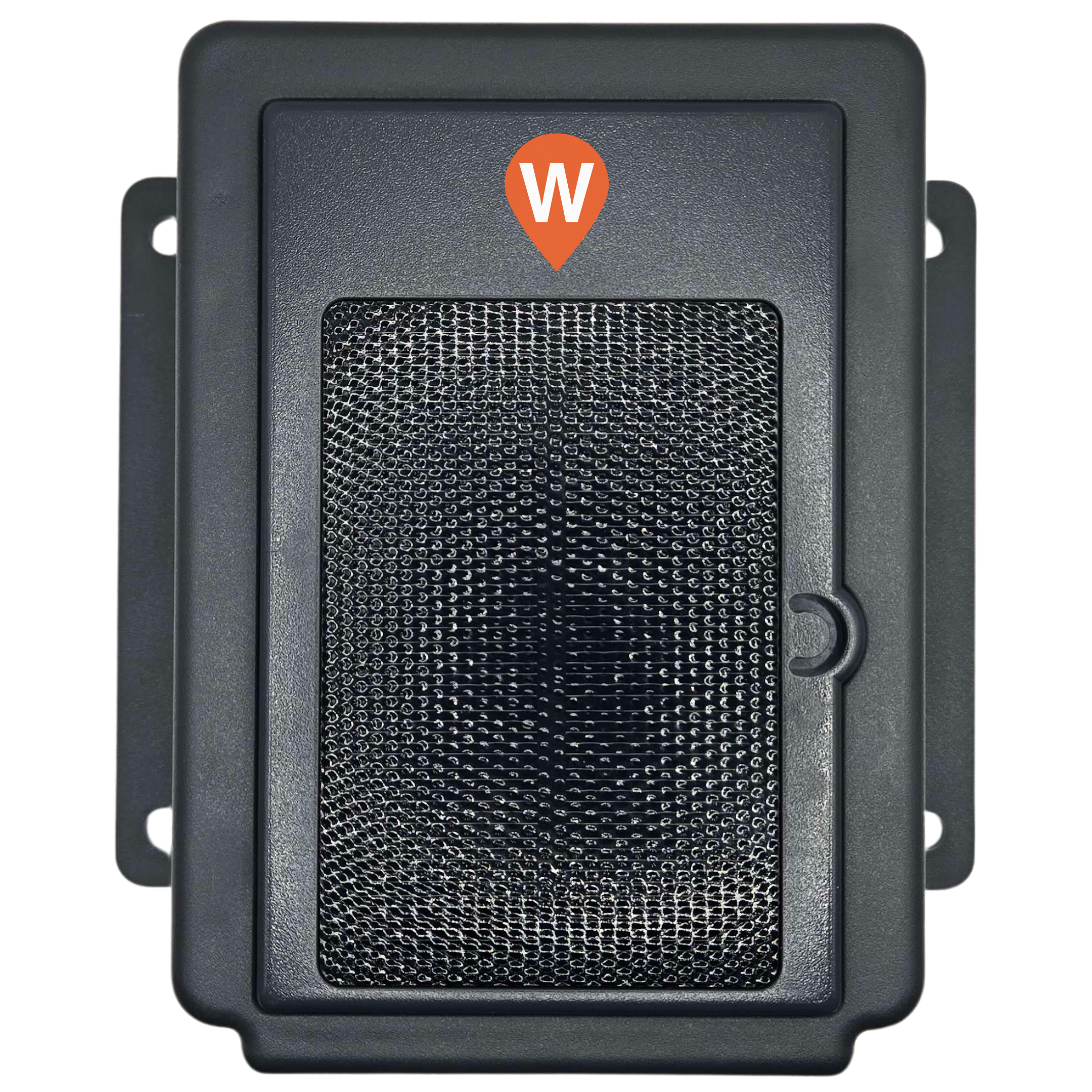 WhereSafe Solar GPS Tracker has a built in solar panel to recharge the internal battery.